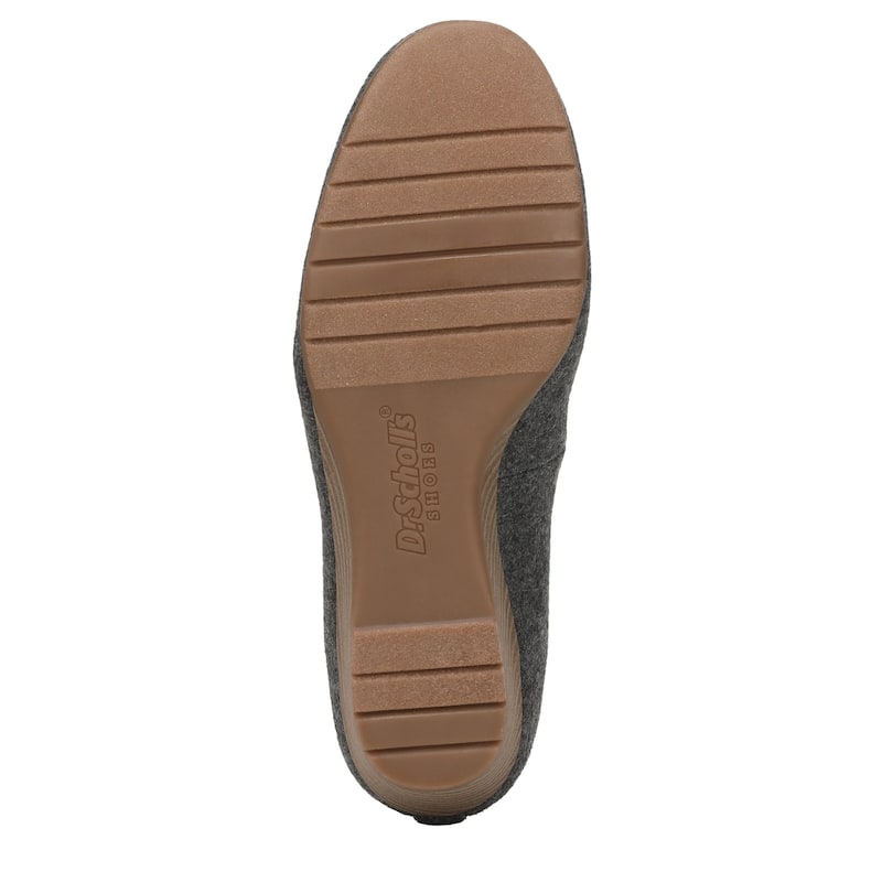 Dr. Scholl's Women's Be Flex Faux Wool Wedge Pump