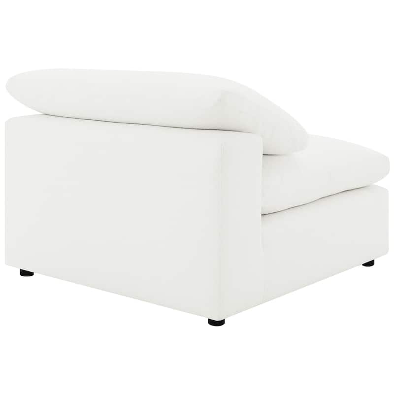 Raleigh Boucle Upholstered Armless Chair