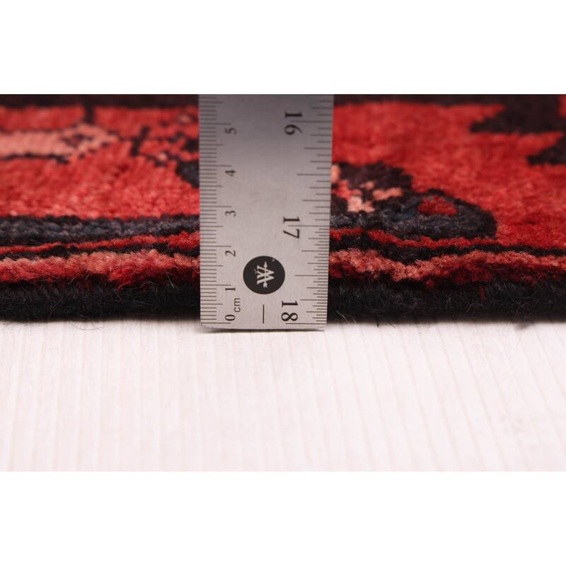 ECARPETGALLERY Hand-knotted Konya Anatolian Dark Navy Wool Rug - 4'9 x 9'3