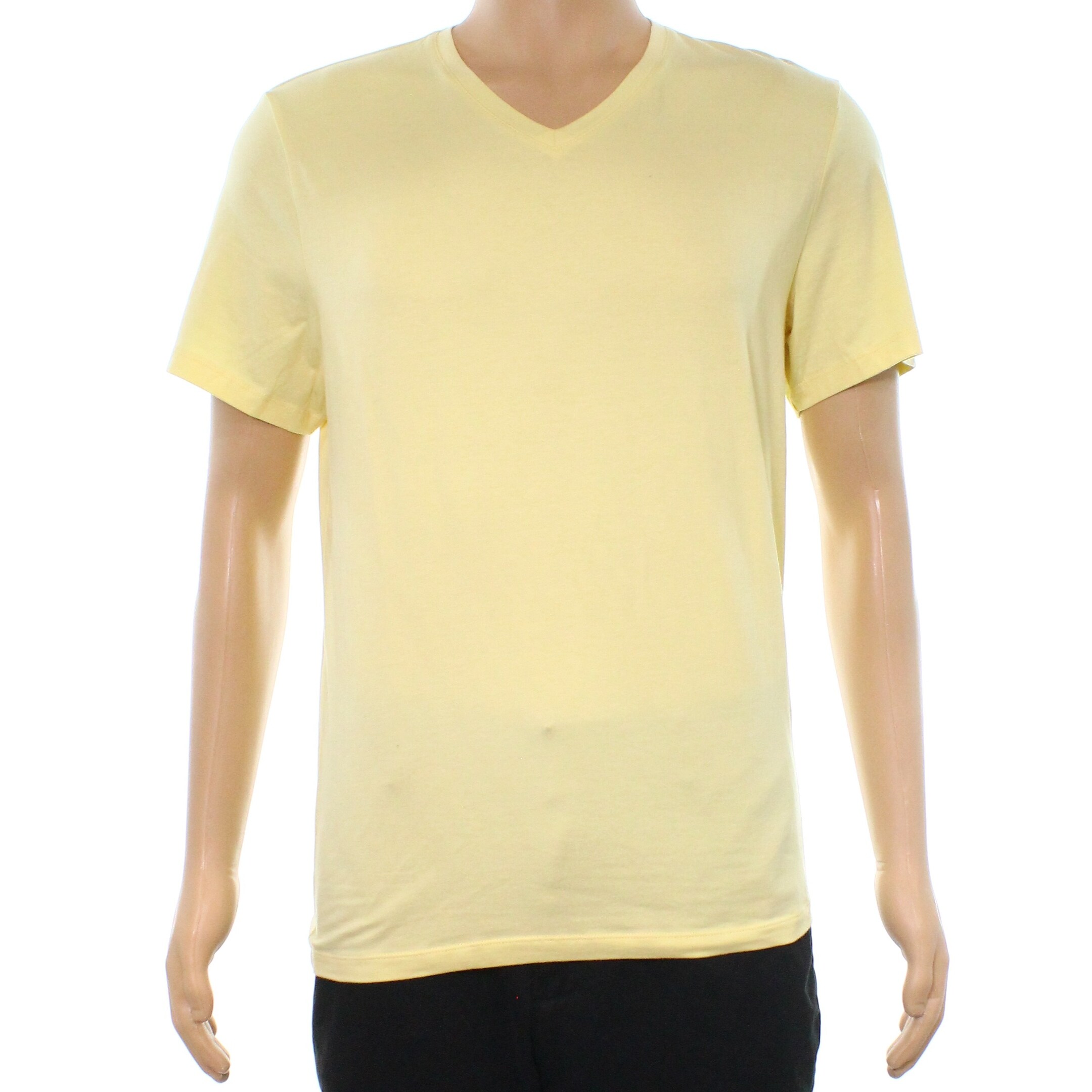 alfani slim fit stretch v neck