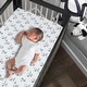 preview thumbnail 6 of 8, Lambs & Ivy Classic Snoopy White/Black/Gray 3-Piece Baby Crib Bedding Set