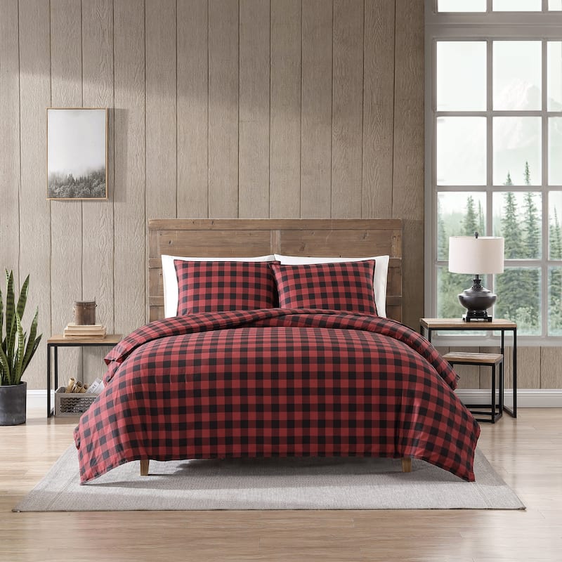 Eddie Bauer Mountain Plaid Cotton Comforter Set
