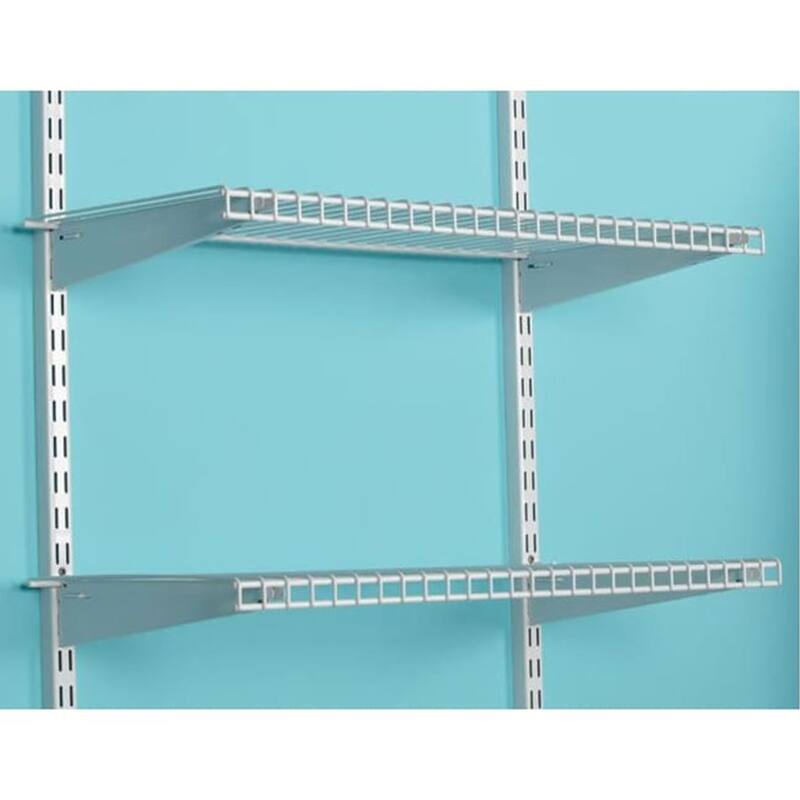 Rubbermaid FG3H9100WHT Configurations Accessories 26-Inch Shelving Kit, White - 2.6