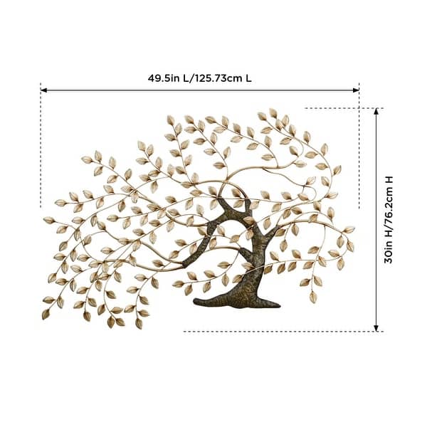 Windswept Tree Wall Decor