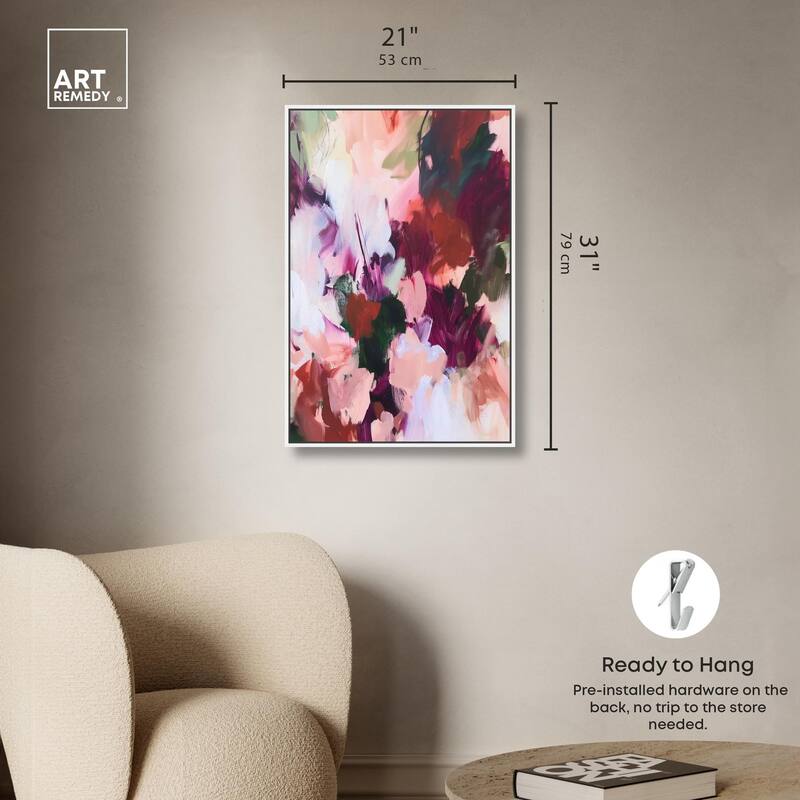 Adelas Garden I Canvas by Art Remedy