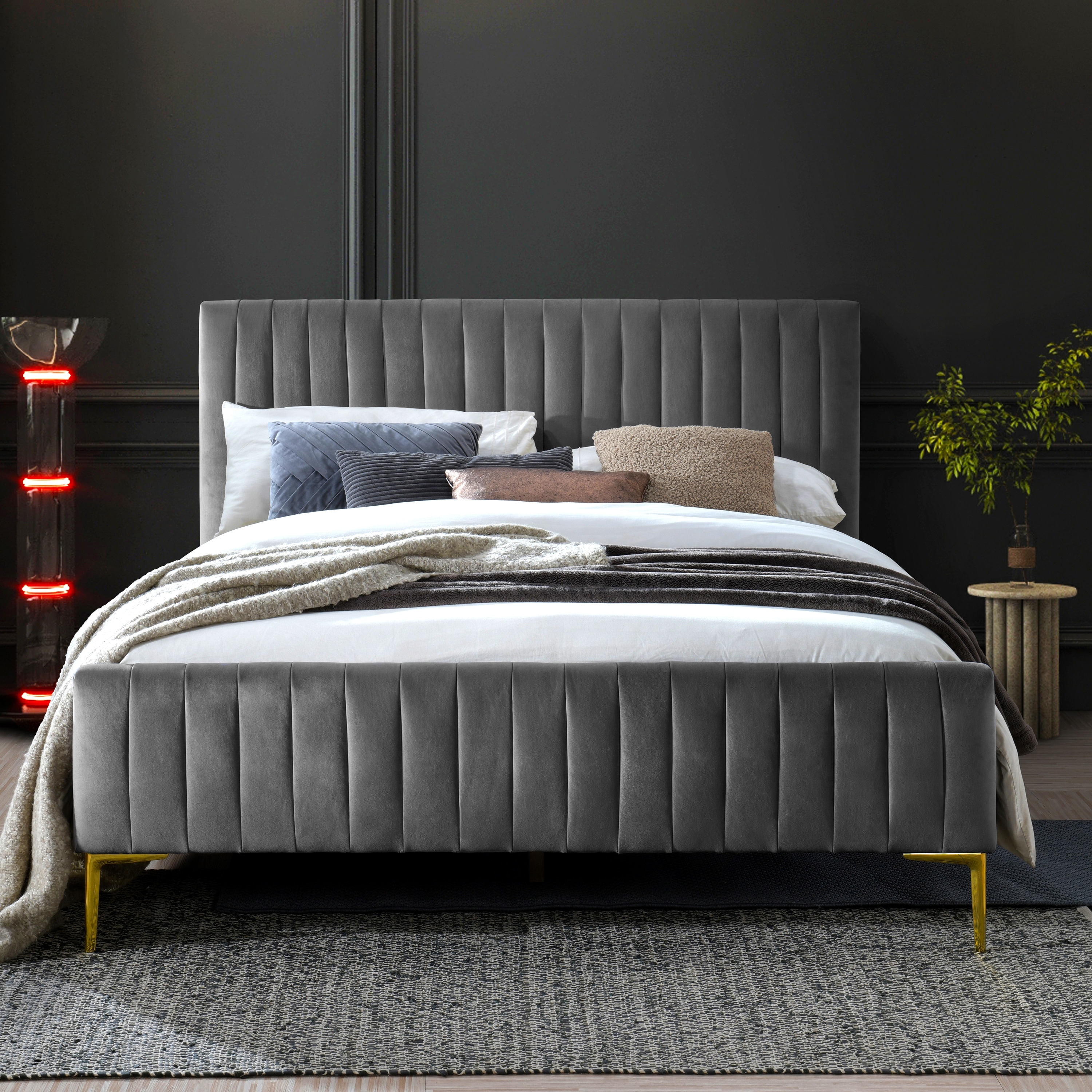 Decorative bed frame legs store
