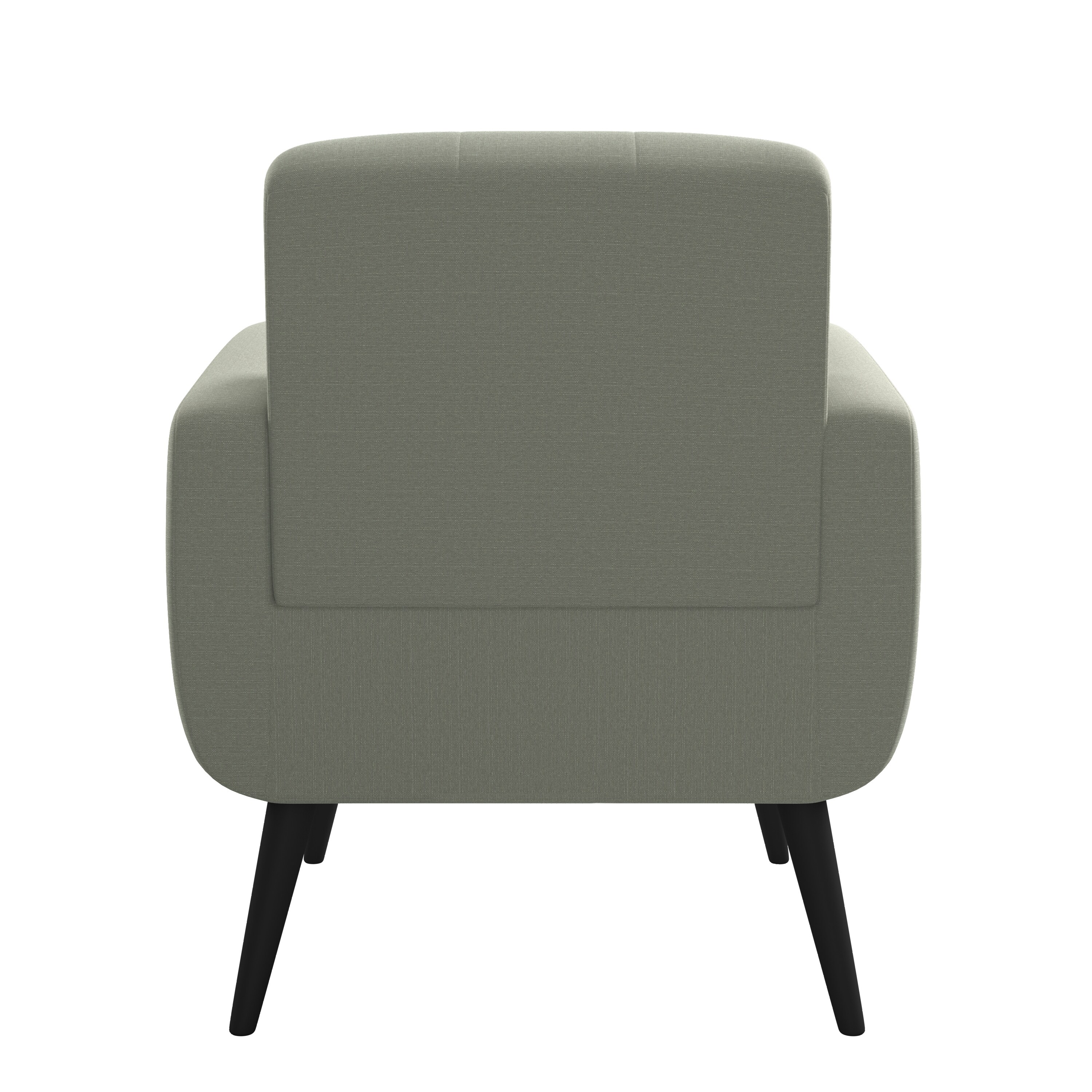 Carson Carrington Keflavik Mid century Dove Grey Linen Arm Chair Bed Bath Beyond 20543771