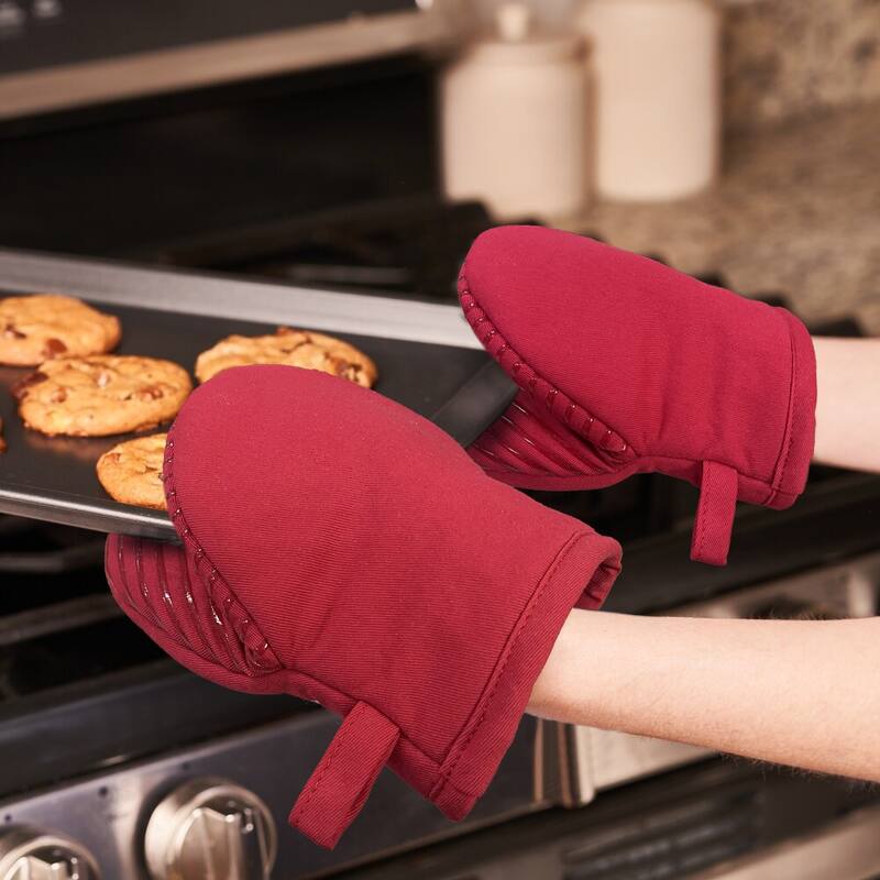 Silicon Print Mini Mitt-Pair