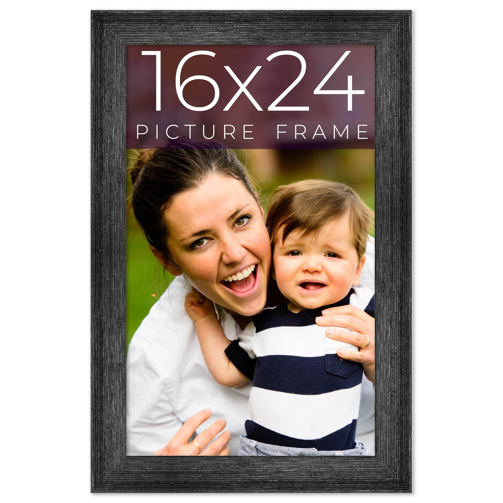 16x24 Picture Frame - Rustic Picture Frame Complete With UV