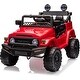 preview thumbnail 7 of 28, Licensed Toyota 12V Ride On Truck Car Red