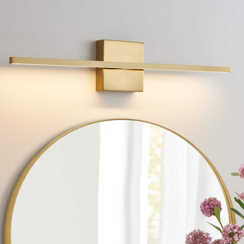 Modern Vanity Lighting Fixtures 24/30/39 inch Bathroom Vanity Lights Over Mirror Wall Sconce for Bathroom - 24-Inch - Gold