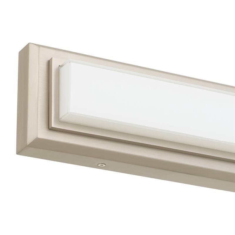 Purity 18" Brushed Nickel LED Bathroom Vanity Light