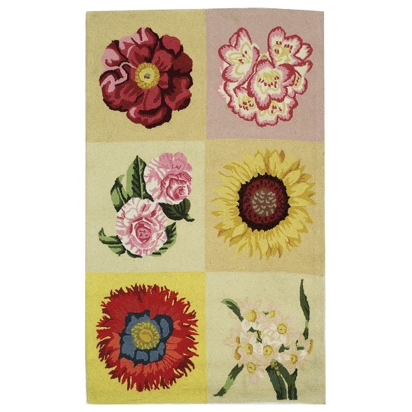 slide 2 of 28, SAFAVIEH Handmade Chelsea Anais French Country Wool Rug 1'8" x 2'6" - Ivory - Rectangle