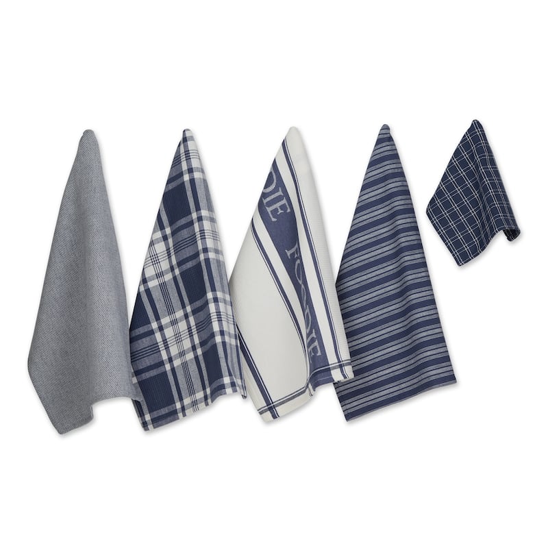 DII Foodie Dishtowel And Dishcloth 5 Piece