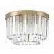 preview thumbnail 7 of 7, Crystorama Lighting Group HAY-1400 Hayes 4 Light 16" Wide Flush Mount