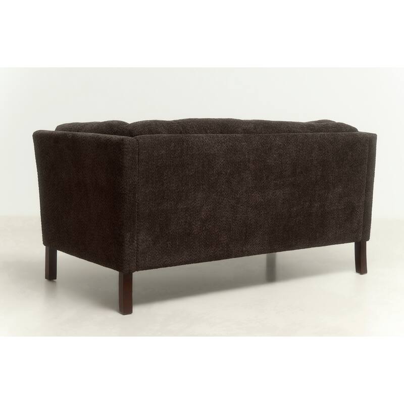 Christopher Knight Home - Chenille Upholstered Loveseat Sofa with Removable Cushion 58.3" Accent Sofa