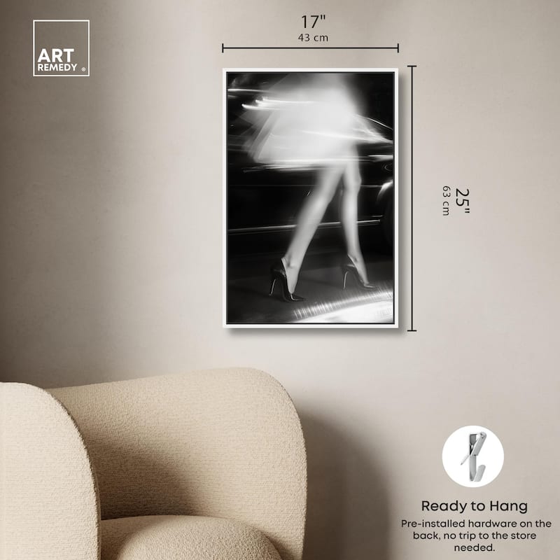 City Light's Dancer Canvas by Art Remedy