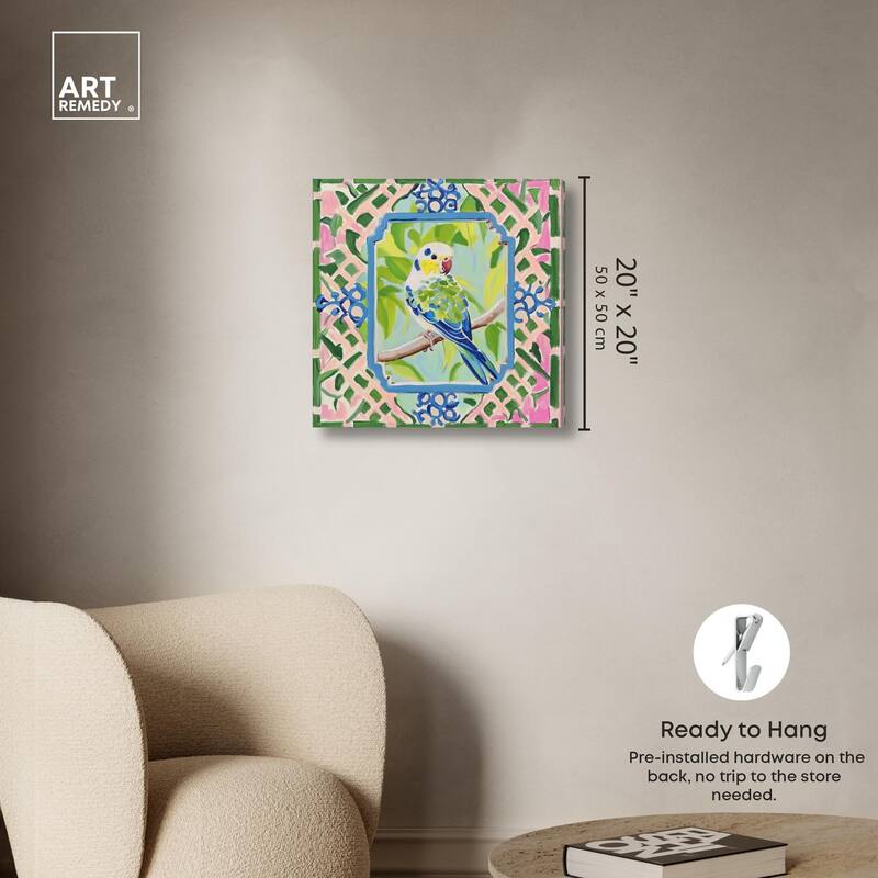 Garden Gate II Canvas by Art Remedy, Gallery Wrapped
