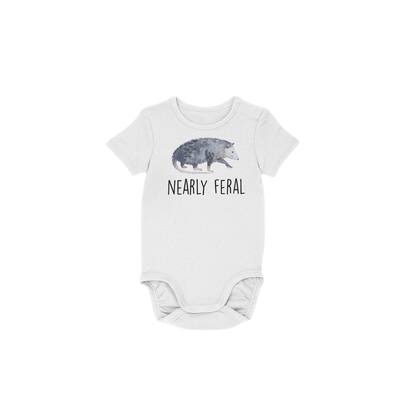 Possum Feral - Baby Boy Girl Clothes Infant Bodysuit Funny Cute Newborn