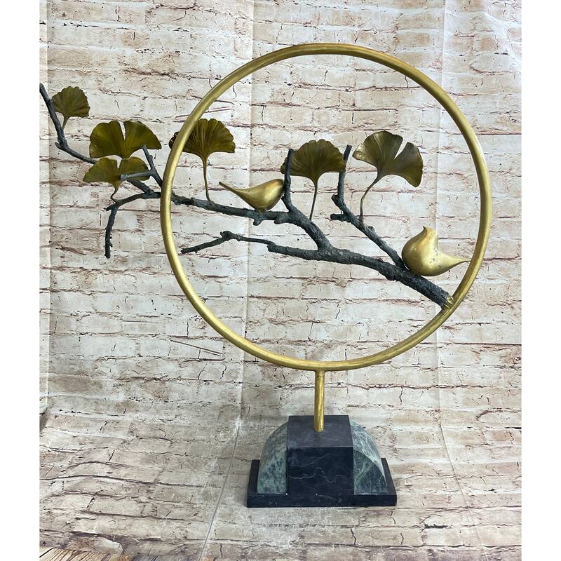 Limited Edition Hot Cast Two Love Bird Bronze Sculpture Anniversary Gift Statue