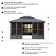 preview thumbnail 36 of 62, PURPLE LEAF Double Top Outdoor Sunroom Screen House Patio Hardtop Gazebo