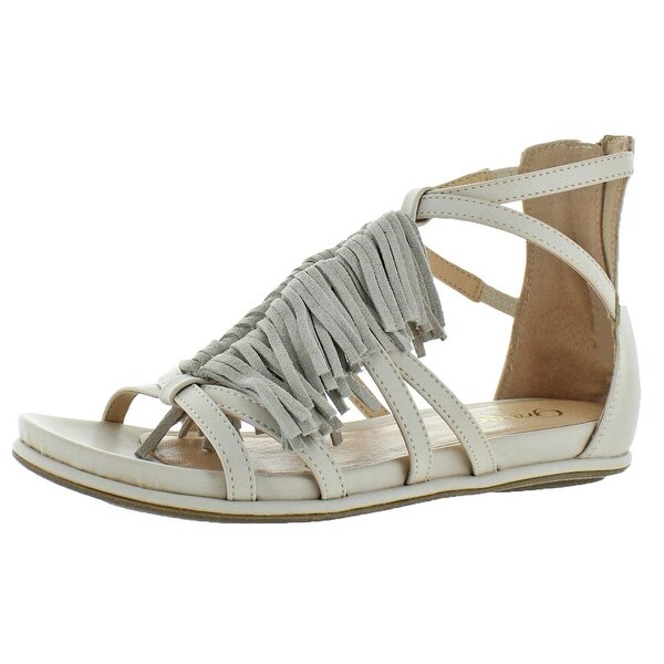 ivory gladiator sandals