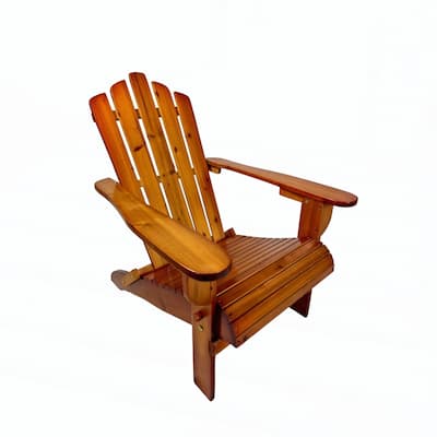 Outdoor or indoor Wood Adirondack chair, foldable, OAK