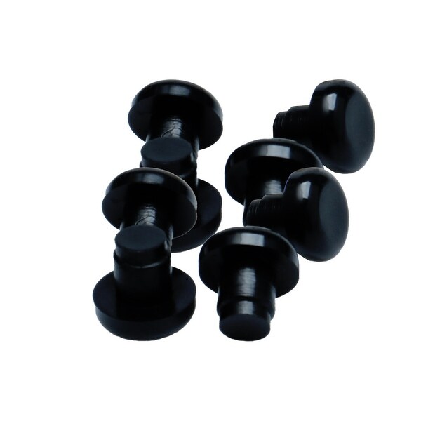 Shop 8pcs 8mm Black Stem Bumpers Glide Patio Outdoor