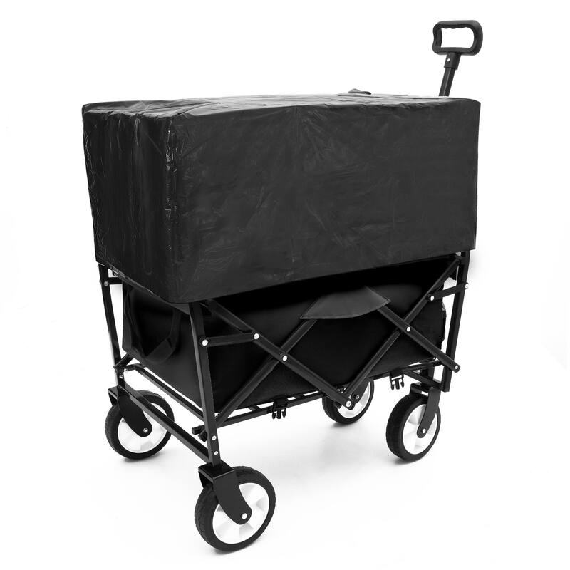 Minimeetall Multi-use Bag,Collapsible Foldable Wagon Cart Beach Wagon Heavy Duty Utility Cart Utility Wagon Grocery Cart