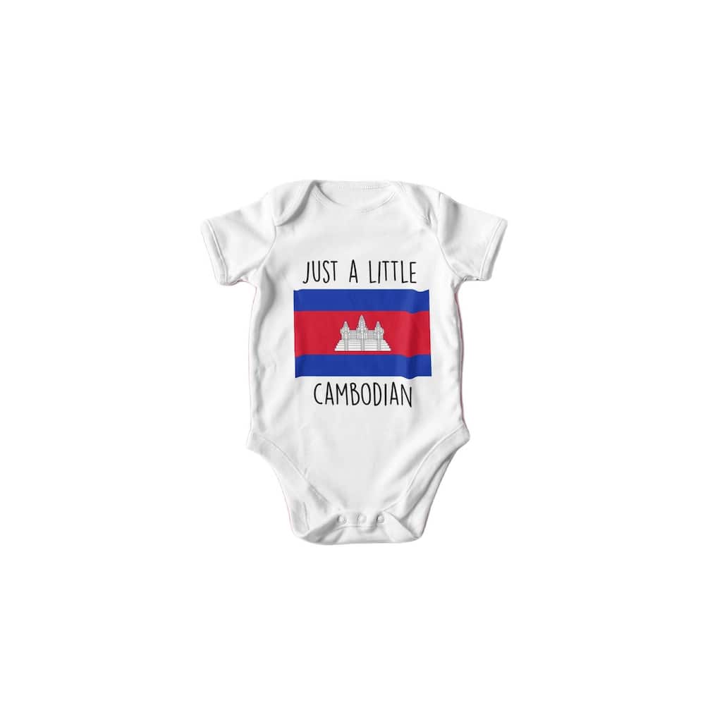 Cambodia - Baby Boy Girl Clothes Infant Bodysuit Funny Cute Newborn