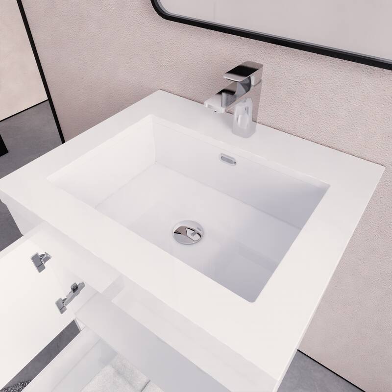 Eliza 24'' Freestanding Vanity with Single Sink