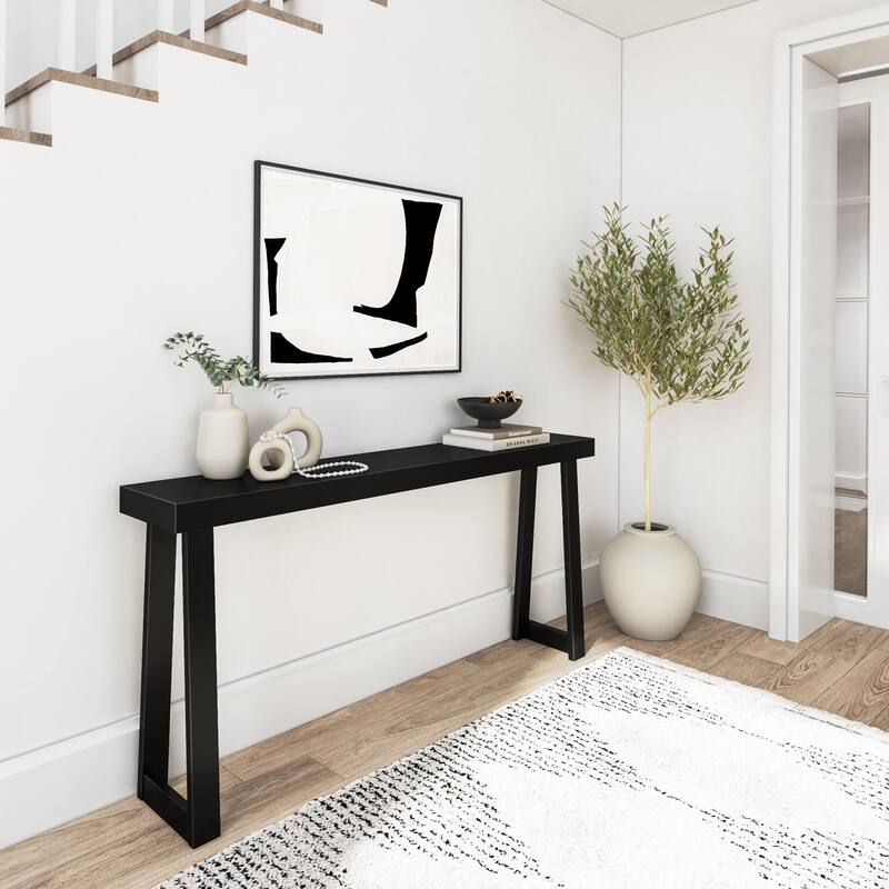 Plank and Beam Classic Solid Wood Console Table - 66"