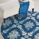 preview thumbnail 27 of 89, Nourison Tranquil French Country Floral Damask Area Rug