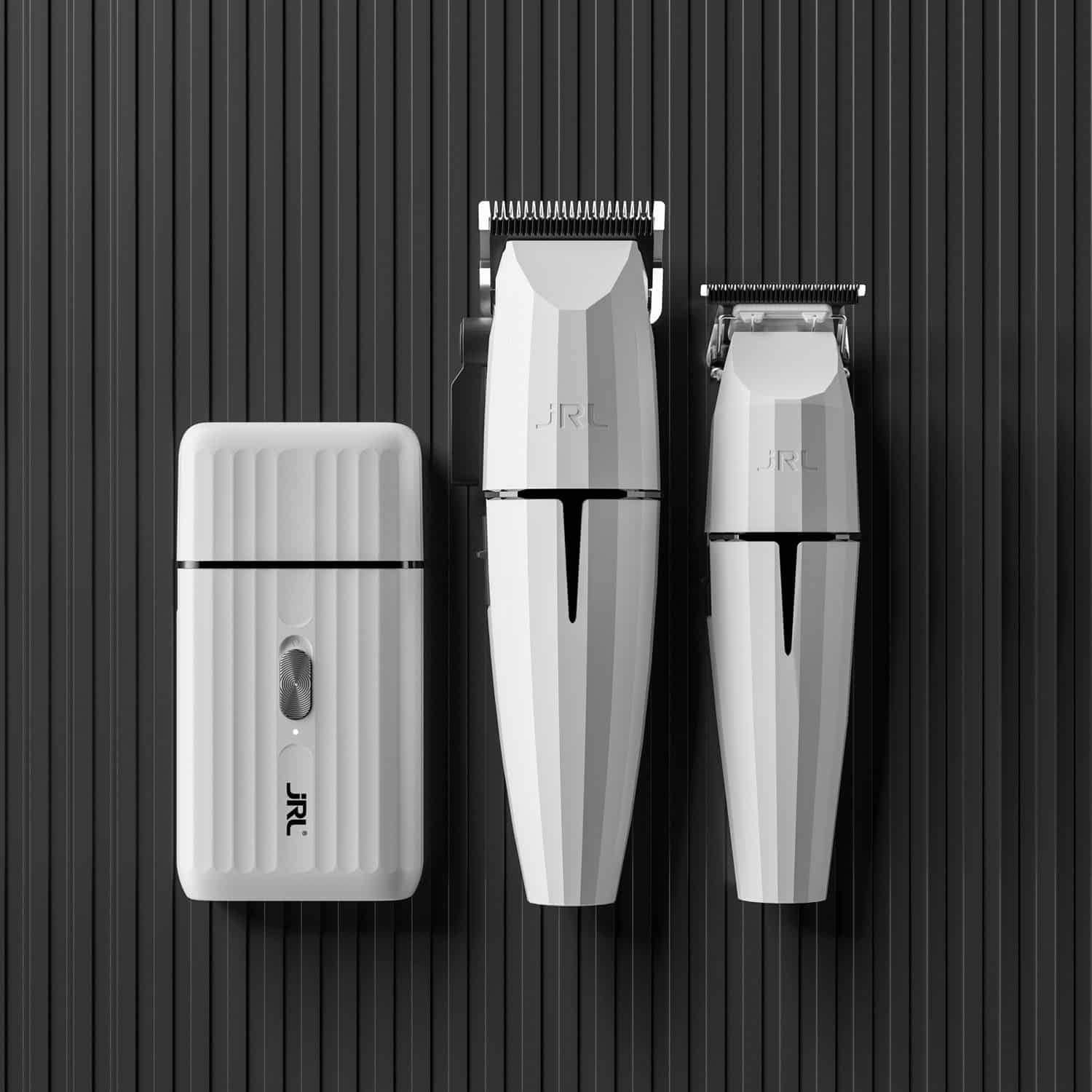 JRL Professional Ghost Collection #2 Clipper Trimmer & Shaver Combo - White