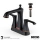 preview thumbnail 21 of 32, Karran Woodburn Two-Hole 2-Handle Bathroom Faucet with Matching Pop-Up Drain Oil Rubbed Bronze