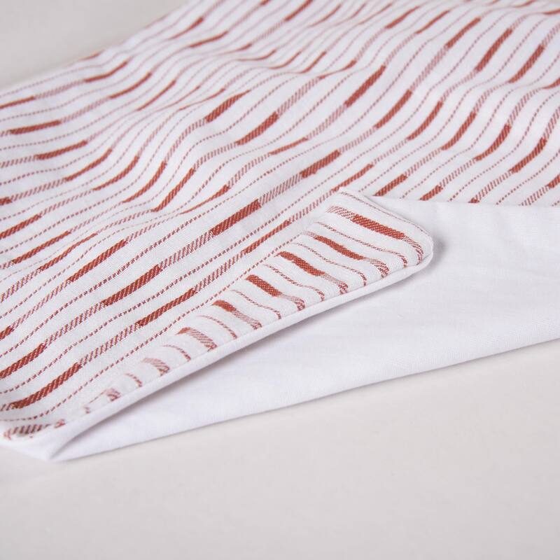 Rizzy Home Variegated Stripe Woven Throw Pillow