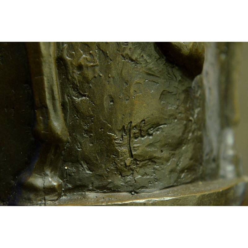 Trophy Horse Centerpiece Hot Cast By Lost Wax Horse Vase Bronze Sculpture Figure