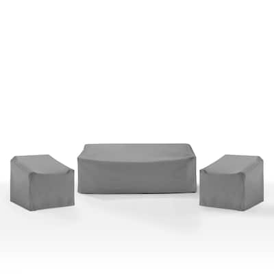 Crosley 3Pc Outdoor Furniture Cover Set