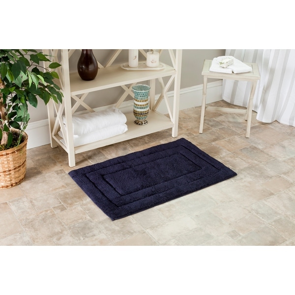 Beach Stripe Indigo/White Washable Bathroom Rug Set - On Sale - Bed Bath &  Beyond - 26636948