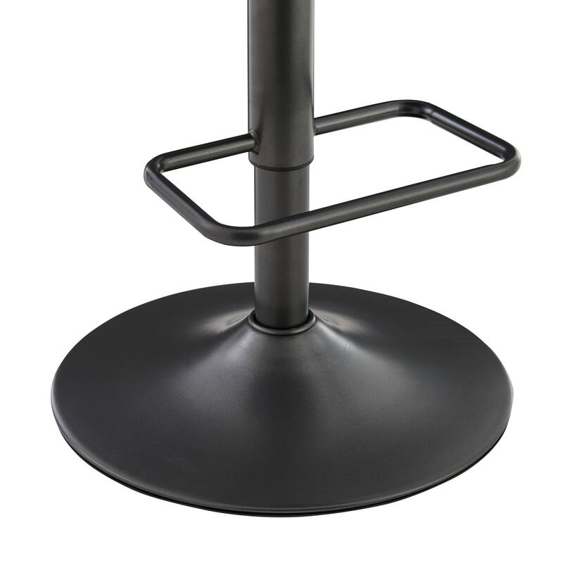 NPD Furniture Bruce Faux Leather Gaslift Bar Stool (Set of 2)