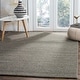 preview thumbnail 9 of 110, SAFAVIEH Handmade Natura Refiqe Wool Rug 3' x 5' - Dark Grey - Rectangle