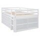 preview thumbnail 32 of 42, Loft Bed with Retractable Writing Desk & 4 Drawers