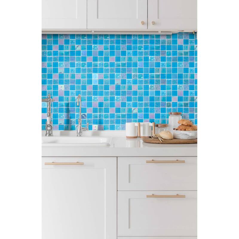 2 x 2 Glass Pool Tiles