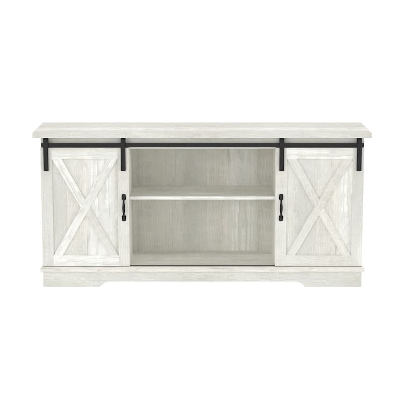 Middlebrook Wind Gap 58-inch Sliding Barn Door TV Stand
