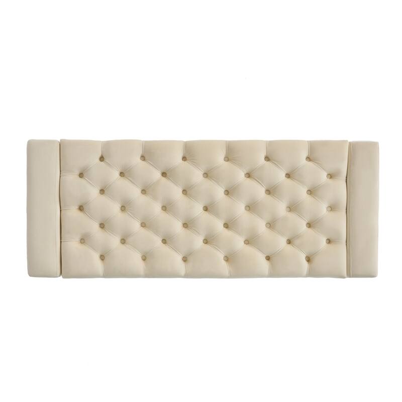 Hikaru Fabric Storage Ottoman by Christopher Knight Home
