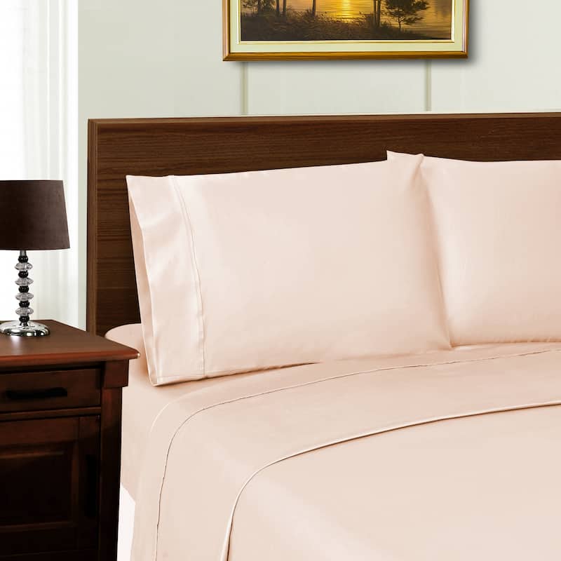 Superior Tencel and Polyester Solid Bed Sheets
