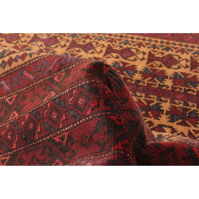 ECARPETGALLERY Hand-knotted Teimani Brown Wool Rug - 3'0 x 4'6