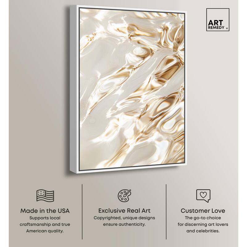 Light Reflections II Canvas by Art Remedy