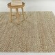 preview thumbnail 2 of 3, Cannan Solid Woven Area Rug