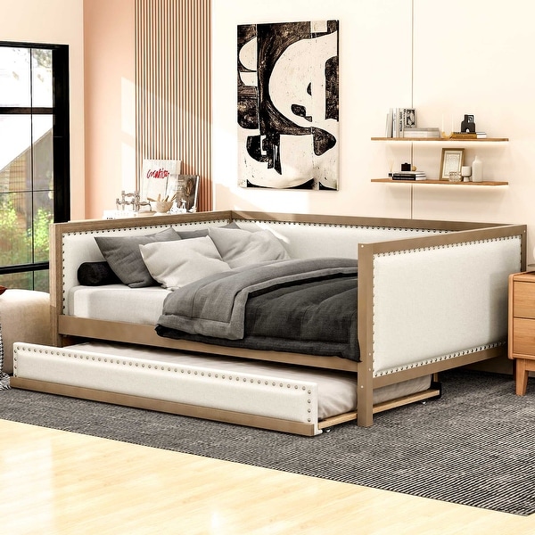 Upholstered daybed full discount